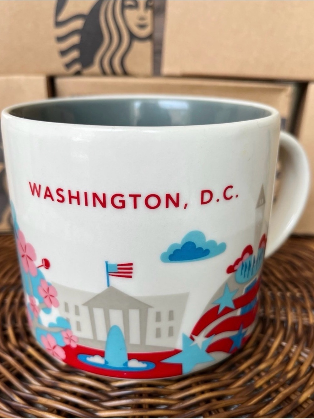 Starbucks You Are Here WASHINGTON DC Mug